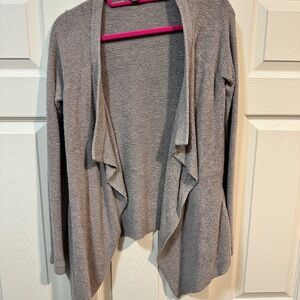Barefoot Dreams Women’s Open-Front Cardigan - Gray